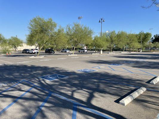 Parking. Clean and safe.