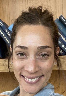 No mascara in this photo - lift only