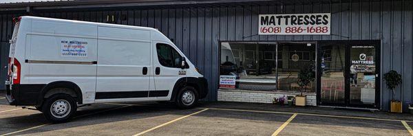 329 Coyier Lane #1
Madison WI 53713
608-886-1688
Call for your appointment today and sleep on your new mattress tonight!!