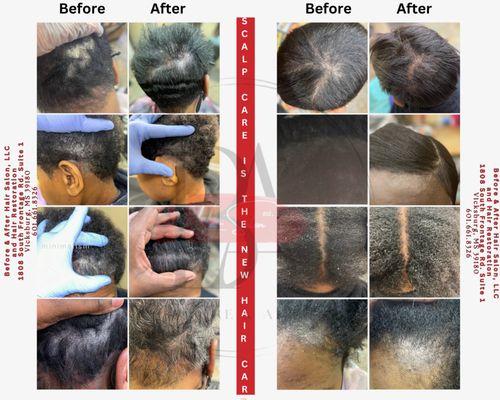 Before & After Hair Salon