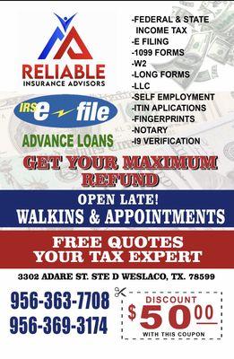 Reliable Insurance Advisors