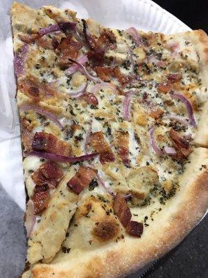 Ranch pizza. Must get!