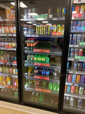 Middle of the day and the shelves are empty