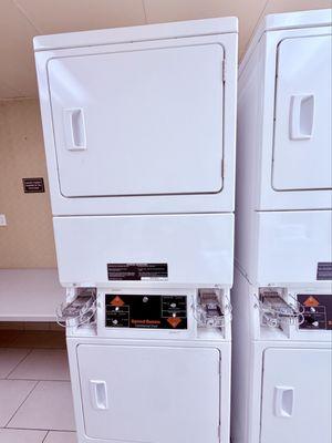 Speed queen dryers $ 1.25 a load