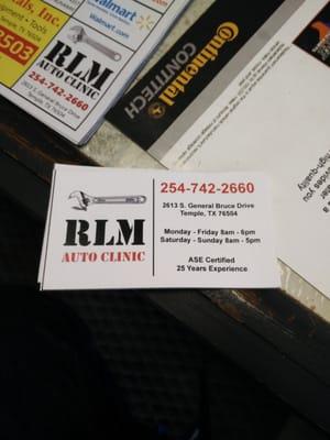 RLM Auto Clinic