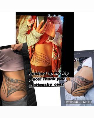 Hip piece complete!
Ceez , my guy .. you hooked a sistah up! THANK YOU.
Couldn't be more happy with the way it turned out.