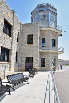 The Holman Field Admin Building, built in 1939, is on the NRHP and is the site of the newly opened restaurant, Holman's Table