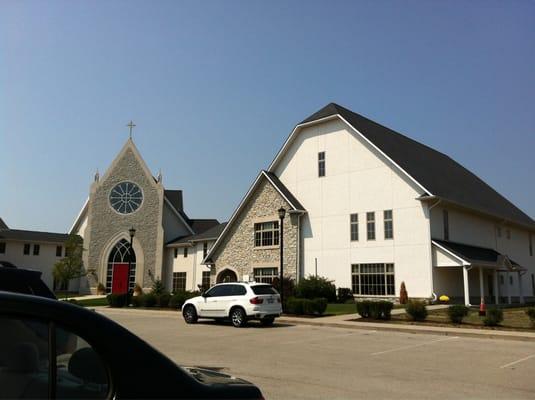 Montessori is at the St.Christopher church