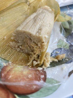 Chicken tamale