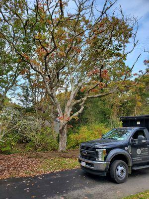 Getting ready for air spading!