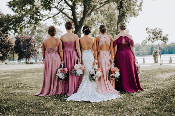 Bride and Bridal Party Hair by Tonya at The Edge Salon