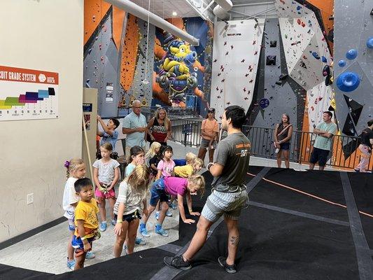 Lesson on safety first.