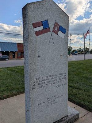 Surry County Confederate Soldiers Memorial, Dobson