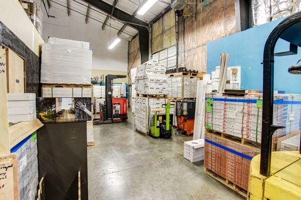 "Warehouse full of options - come load up!