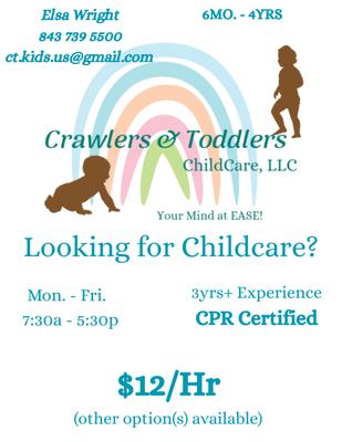 Crawlers & Toddlers Childcare
