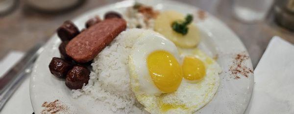 Peg's Glorified Ham N Eggs