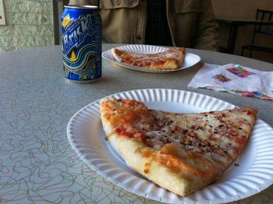 2 slices of cheese for $5.75