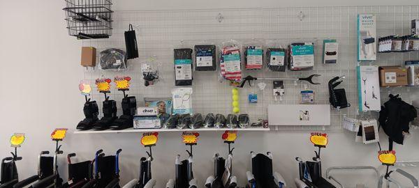 At home supplies for general use.