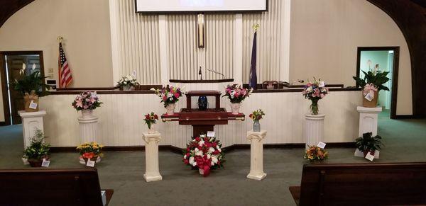 Celebration of life service for my mom