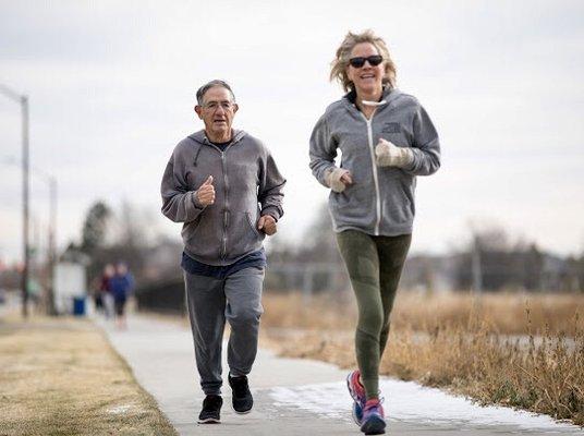 Friends who run together