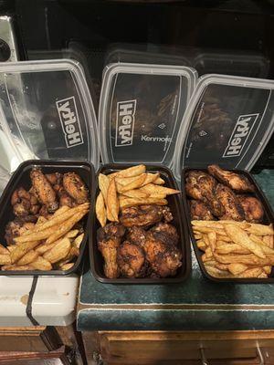 7pcs Wings and Fries