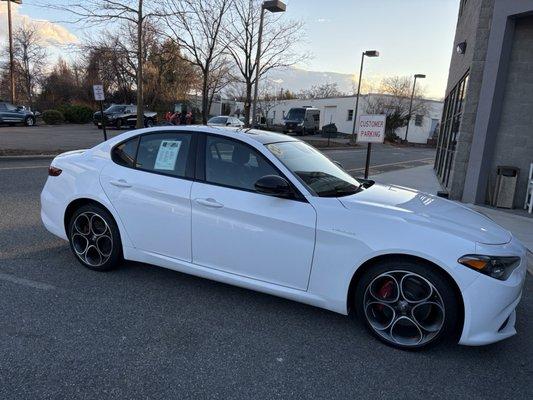 My new Alfa Romeo Giulia