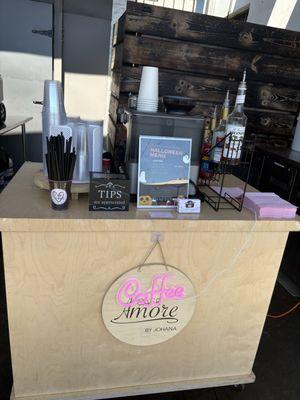 Coffee cart for any Event