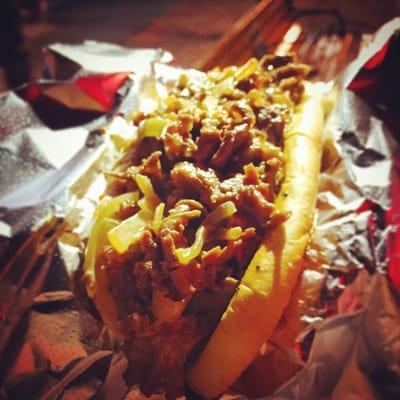 Philly cheese steak!