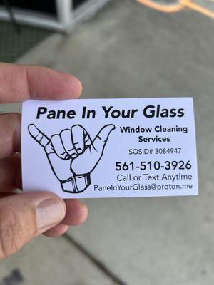 Pane In Your Glass