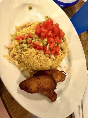 Chicken & Yellow Rice (Friday lunch special)