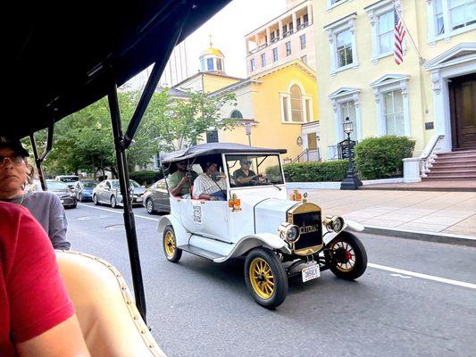 Tour with a nice family