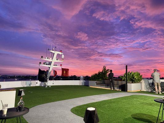 Sunset on a lovely Scenic Spirit Cruise!