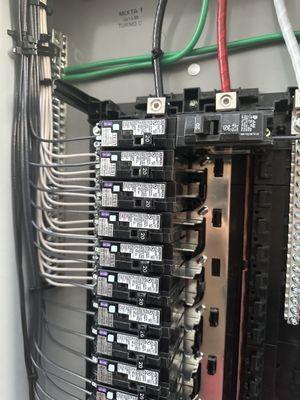 Electrical work outstanding!