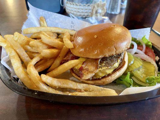 Bacon cheese burger-it was great!