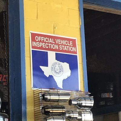 Official Vehicle Inspection Station