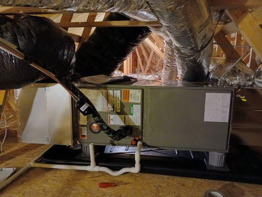 Rheem Air Handler Install