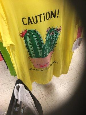 A nice T-shirt inexpensive thank you