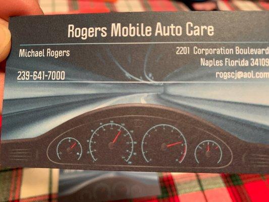 Rogers Mobile Auto Care