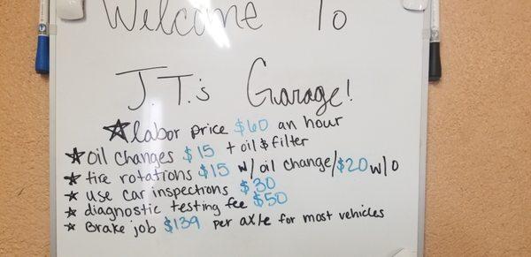 J T's Garage
