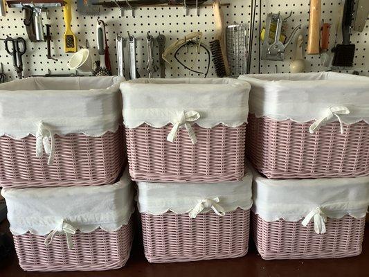 Crate and Barrell Baskets