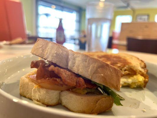 Breakfast Grilled Cheese