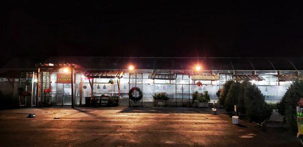 Outside of the Greenhouse