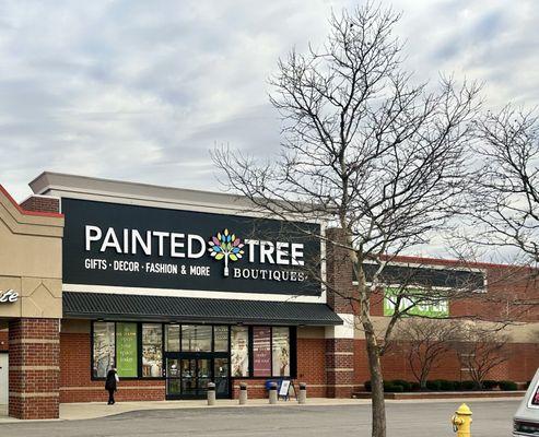 Front of store. Facing Hwy 23 behind Chic-fil-A. Same center as Home Goods.