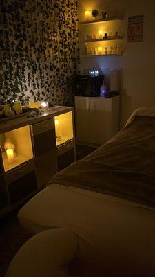 inside the treatment room