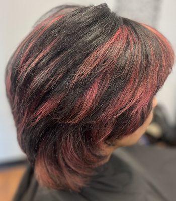 Melissa: I Think I Like It! Two-process (vivid/fashion) color. 303-699-6261.