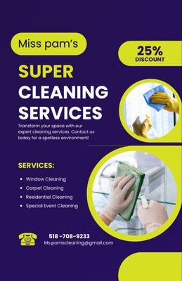 Miss Pam's Cleaning Services