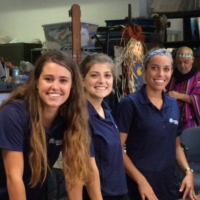 Nova University's Occupational Therapy Students present a special project to members to help improve self-esteem.