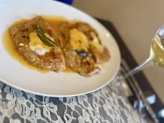 Veal Saltimboca