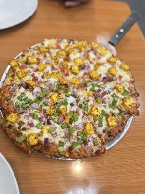 Achari Paneer and Spicy Garden Delight