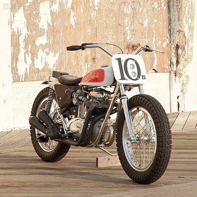 Finished BSA Street Tracker which was published in magazines.